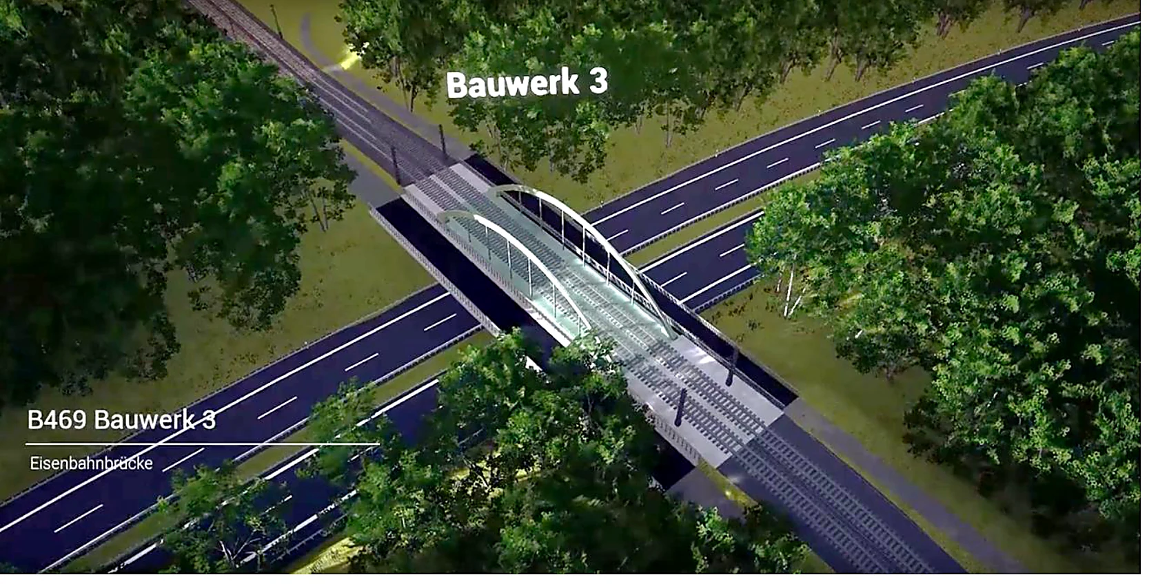 Visualisierung von Brückenvarianten